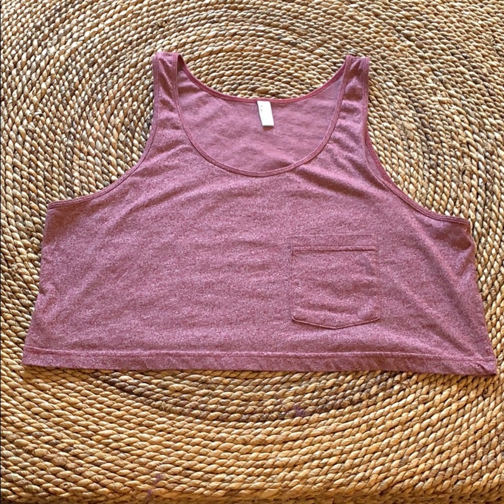 American Apparel Crop Tank
